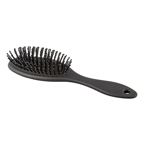 LADY PINK Щетка для волос BASIC deep black массажная средняя овальная зубная щетка colgate 360 суперчистота всей полости рта древесный уголь средняя