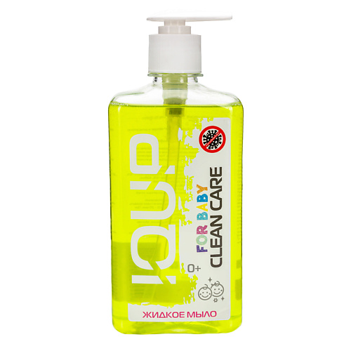 IQUP Luxe for baby Жидкое мыло для детей помпа-дозатор 500.0 жидкое мыло для рук exotic lilea для взрослых и детей туалетное косметическое 5 л