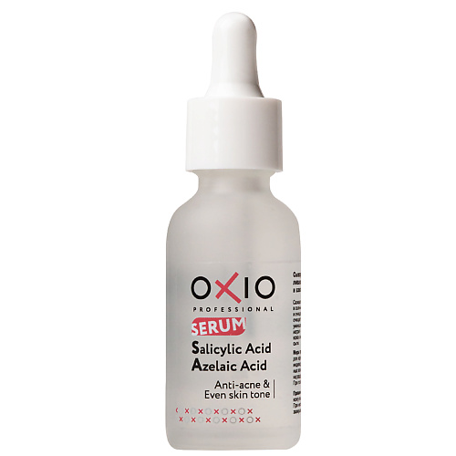 OXIO PROFESSIONAL Сыворотка анти-акне с салициловой и азелаиновой кислотой 30 holly polly лосьон с салициловой кислотой против акне 100