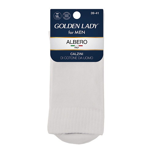 GOLDEN LADY Носки мужские ALBERO Nero 39-41 golden lady носки mio укороченные 2 пары bianco 39 41