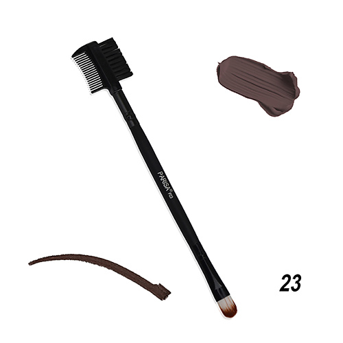 PARISA COSMETICS Кисть для макияжа P-23 для макияжа бровей eco tools ultimate sheer кисть дуофибра для макияжа 360 1 шт