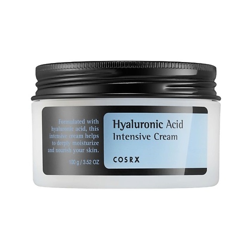 COSRX Увлажняющий крем для лица с гиалуроновой кислотой Hyaluronic Acid Intensive Cream 100.0 cosrx увлажняющий тонер для лица hydrium watery toner 150 0