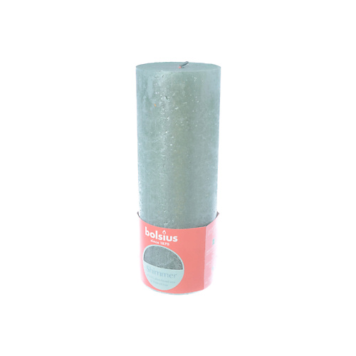 BOLSIUS Свеча рустик Shimmer оксидно-синяя 769 makeup eraser салфетка для снятия макияжа темно синяя