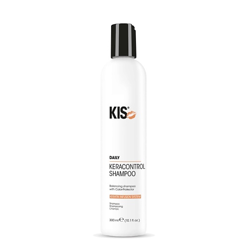KIS KeraControl Shampoo - профессиональный шампунь-кондиционер для волос и тела 300 шампунь кондиционер для красных оттенков rcc brave reds shampoo