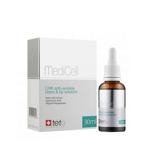 TETE COSMECEUTICAL Лосьон косметический MediCell 24h anti-wrinkle eyes 30 tete cosmeceutical лосьон косметический medicell transformer solution 30