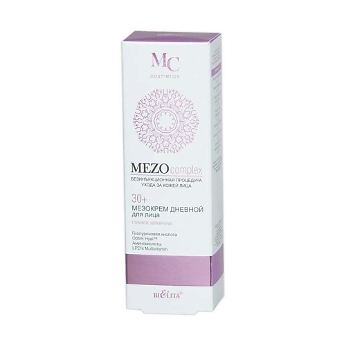 БЕЛИТА Мезокрем дневной для лица 30+ Глубокое увлажнение MEZOcomplex 50 крем для лица глубокое увлажнение aqua deep moist cream