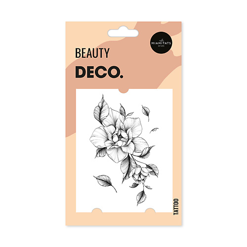Тату DECO. Татуировка для тела Ubeyko by Miami tattoos переводная Dream flower цена и фото