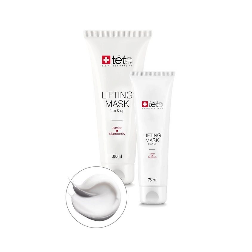 фото Маска для лица lifting mask caviar and diamonds tete cosmeceutical