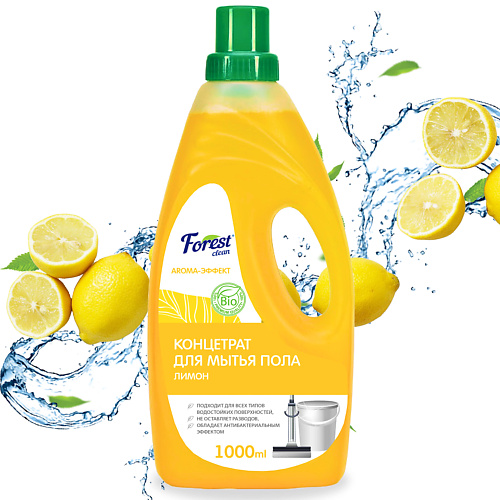 Средство для мытья полов FOREST CLEAN Средство для мытья пола Сочный лимон AROMA