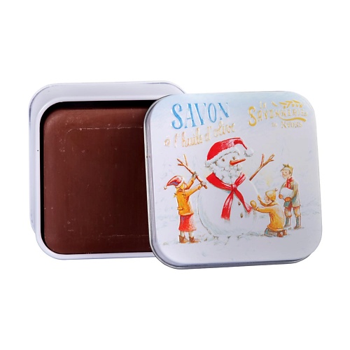 LA SAVONNERIE DE NYONS Мыло c шоколадом Снеговик 100 la savonnerie de nyons мыло с лавандой сбор лаванды 100
