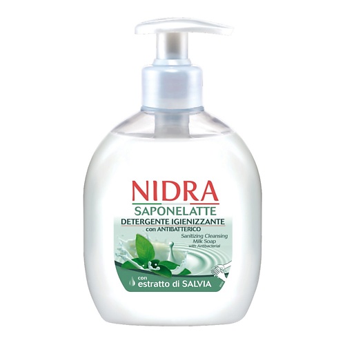 NIDRA Жидкое мыло-молочко очищающее "Антибактериальное"
