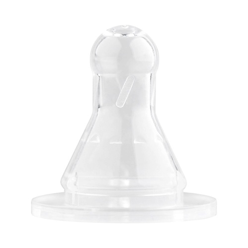 LUBBY Силиконовая соска для каш для бутылочек со стандартным горлышком от 6 месяцев lubby поильник кружка с твердым носиком с 6 месяцев