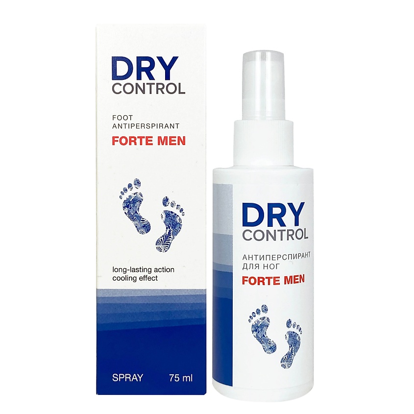 фото Антиперспирант для ног forte men 75 мл drycontrol