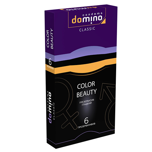 DOMINO CONDOMS Презервативы DOMINO CLASSIC Colour Beauty 6 masculan презервативы 3 classic 10 с колечками и пупырышками 10