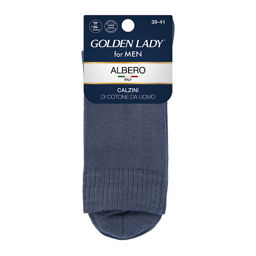 GOLDEN LADY Носки мужские ALBERO Nero 39-41 гениальные носки вязание на спицах энциклопедия конструктор