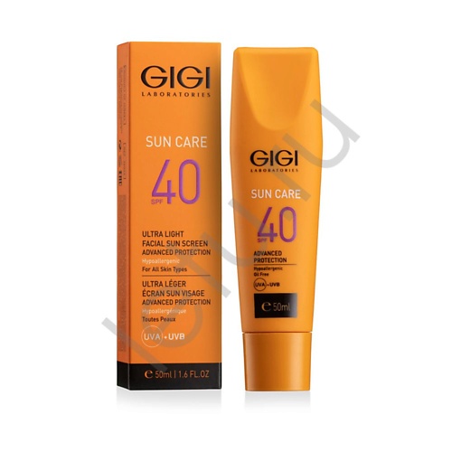 GIGI Легкая эмульсия увлажняющая защитная SPF40 Sun Care 50.0 clé de peau beauté synactif дневная увлажняющая эмульсия spf30