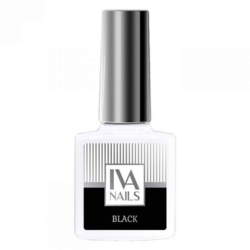 IVA NAILS Гель-лак Black iva nails каучуковая база для гель лака alien glass