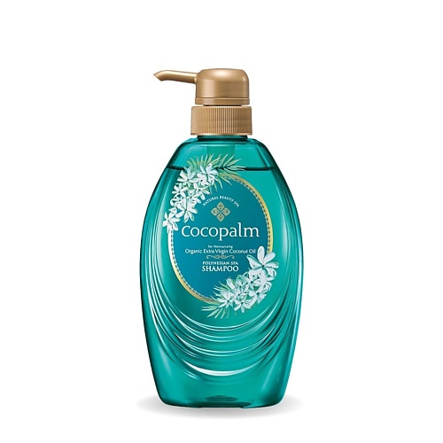 COCOPALM Натуральный спа-шампунь для волос Цветы Полинезии 480