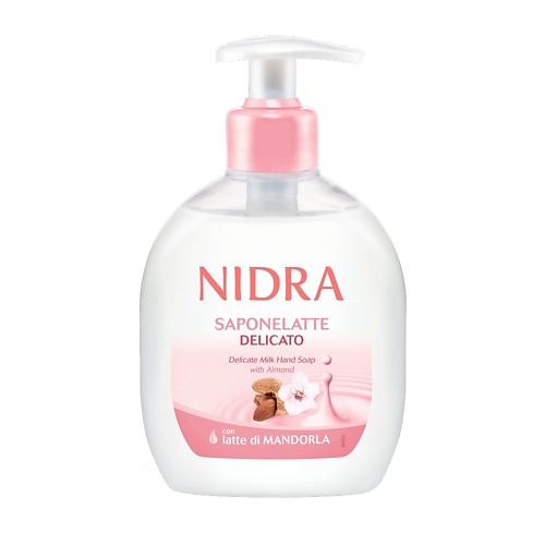 Мыло жидкое NIDRA Мыло-молочко Деликатное с миндальным молочком