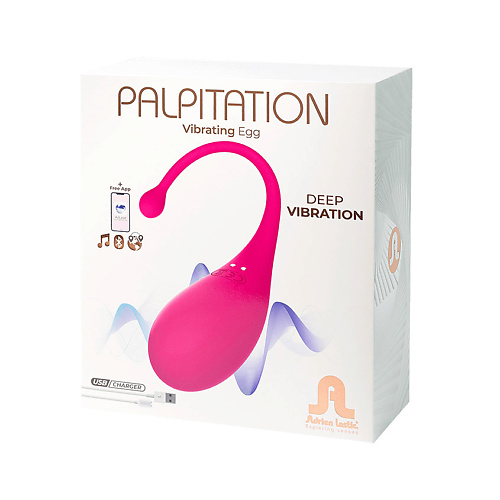 ADRIEN LASTIC Вибростимулятор-яйцо Palpitation adrien lastic o venus стимулятор клитора и преддверия влагалища