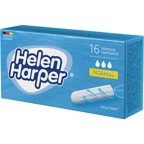 HELEN HARPER Тампоны безаппликаторные Normal 16 tampax женские гигиенические тампоны с аппликатором pearl compak