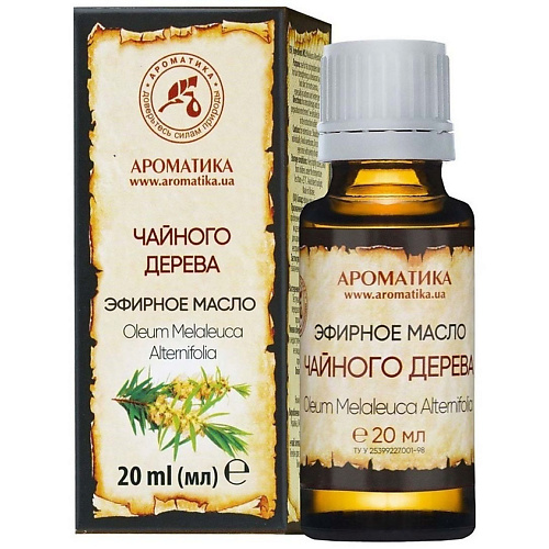 АРОМАТИКА Масло эфирное чайного дерева 20 ароматика масло для эротического массажа 100