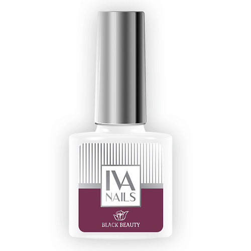 IVA NAILS Гель-лак Black Beauty nails molekula professional гель лак diamond gel
