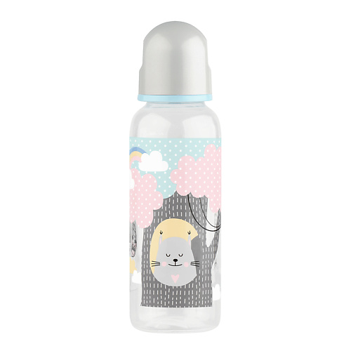 LUBBY Бутылочка для кормления с соской молочной, с рождения крошка я бутылочка для кормления мишка малыш с рождения