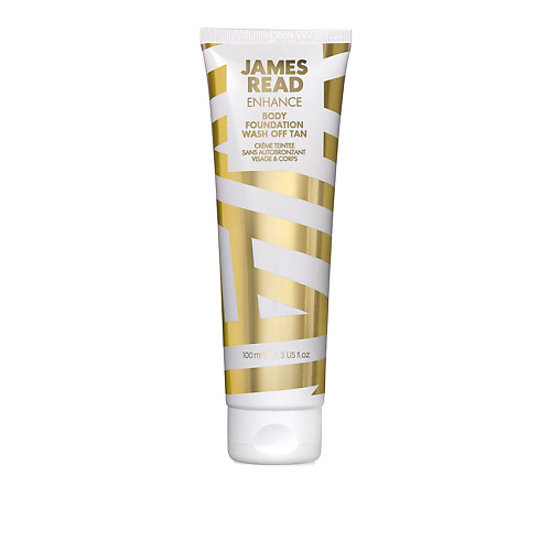 JAMES READ Enhance Смываемый загар BODY FOUNDATION WASH OF TAN 100.0 james read enhance усилитель загара для лица и тела tan accelerator 200 0