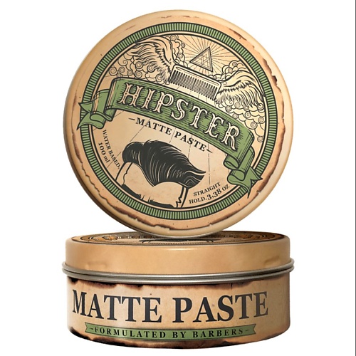 HIPSTER Matte Paste Паста для укладки волос со средней фиксацией и матовым эффектом 100