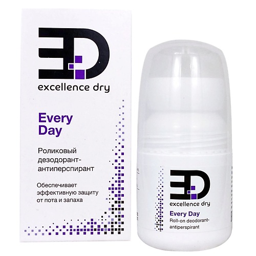 EXCELLENCE DRY Дезодорант - антиперспирант ROLL-ON EVERY DAY 50 регулирующий дезодорант аэрозоль