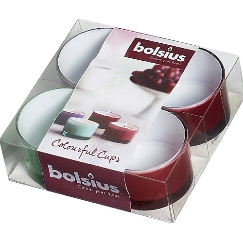 BOLSIUS Набор подсвечников Bolsius Сandle accessories(4 шт) -для чайных свечей bolsius подсвечник bolsius сandle accessories 76 55 белый для чайных свечей