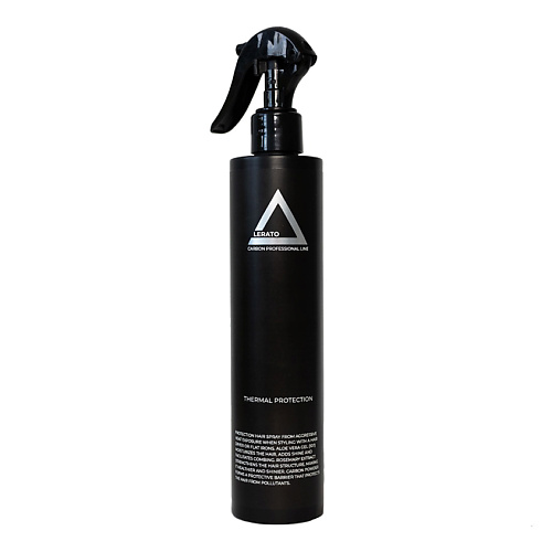 LERATO COSMETIC Угольный спрей-термозащита для волос Carbon Protective Spray 300 labá спрей для волос 15 в 1 термозащита легкое расчесывание 250