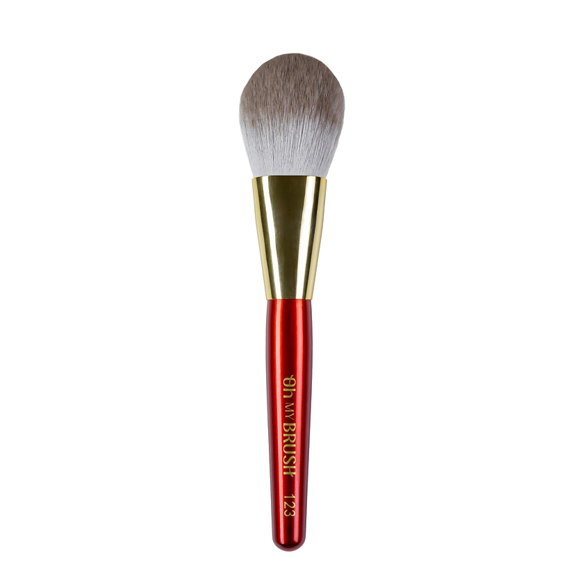 фото Oh my brush кисть для пудры my perfect flat powder brush 123