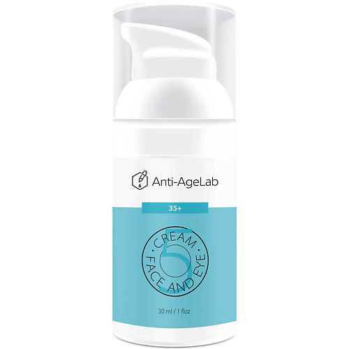 ANTI-AGELAB Крем пептидный антивозрастной от морщин 35+  для области вокруг глаз, лица, шеи 30 anti agelab крем сыворотка ботокс эффект филлер для заполнение морщин с пептидами мужская 10