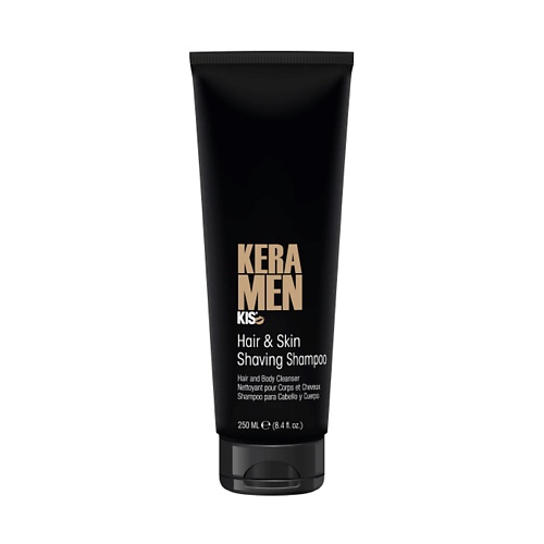 KIS KeraMen Hair & Skin Shaving Shampoo - профессиональный мужской шампунь-кондиционер 250 kis keramen hair