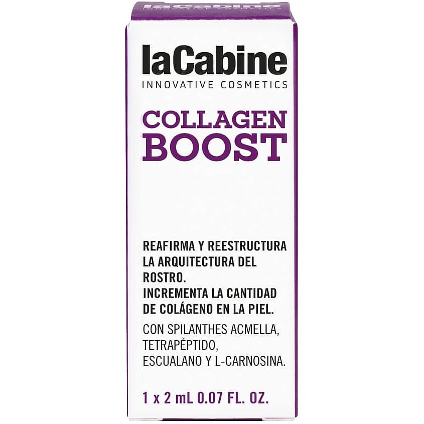 фото Сыворотка в ампулах стимулятор коллагена collagen boost la cabine