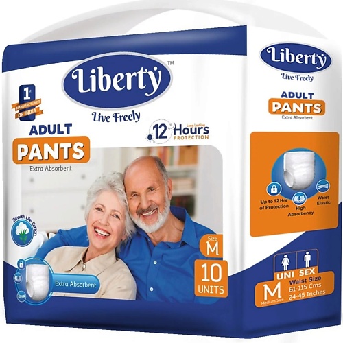 фото Liberty подгузники-трусики premium pants m