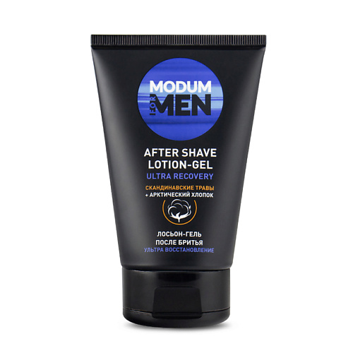 MODUM Лосьон-гель после бритья FOR MEN Ультра восстановление 100.0 согревающий гель для бритья men s