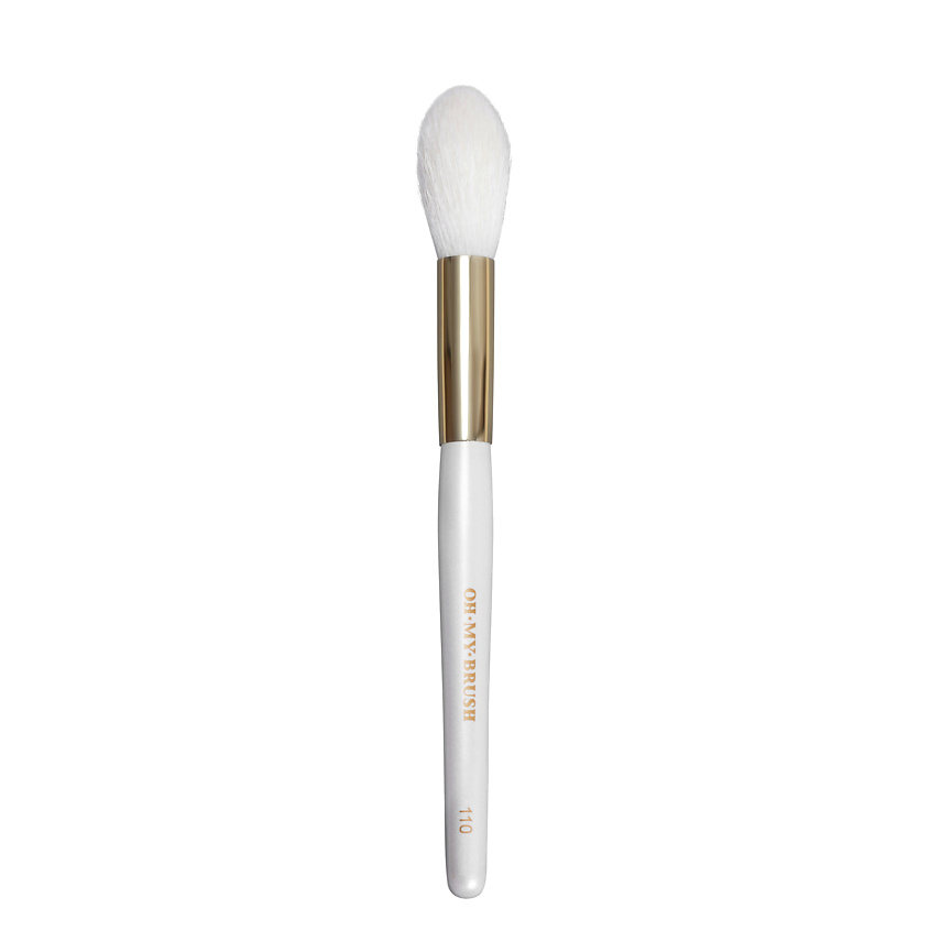 фото Oh my brush кисть для пудры, румян и хайлайтера blush brush 110