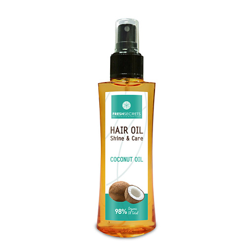 FRESH SECRETS Масло для волос с кокосом от секущихся кончиков 150 fresh secrets туалетное мыло с кокосом 85