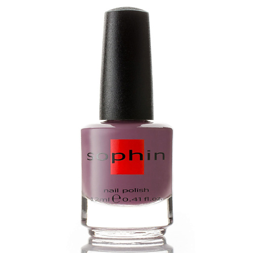 SOPHIN Лак для ногтей с гель-эффектом sophin лак для ногтей с сатиновым эффектом