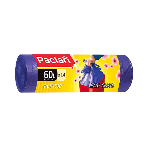 PACLAN Multitop Aroma Мешки для мусора, 60л 14 paclan пакеты для замораживания 20