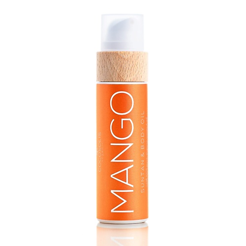 COCOSOLIS Масло для загара MANGO Suntan & Body Oil 110 cocosolis skin anticellulite dry oil 110