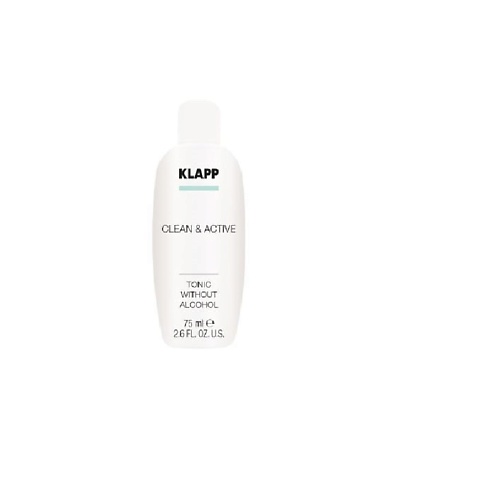 KLAPP COSMETICS Тоник без спирта CLEAN&ACTIVE Tonic without Alcohol 75