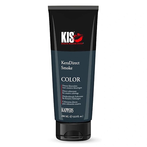 KIS KeraDirect - кератиновая безаммиачная краска для волос крем краска для прямого окрашивания волос с прямыми и окисляющими пигментами lunex colorful 13705 03 желтый 125 мл