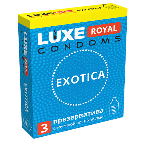 LUXE CONDOMS Презервативы LUXE ROYAL Exotica 3