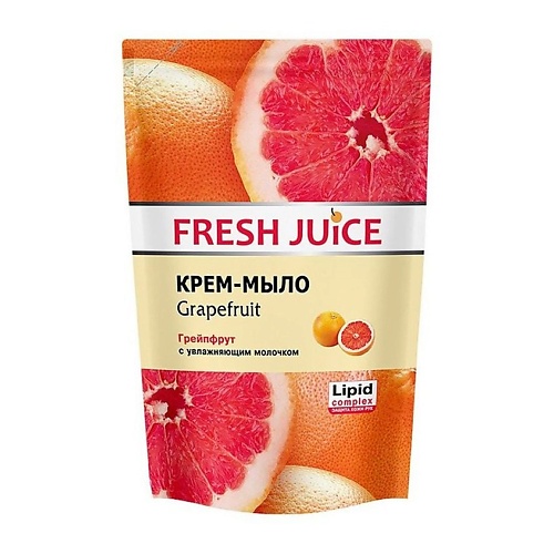 фото Fresh juice крем-мыло grapefruit дой-пак