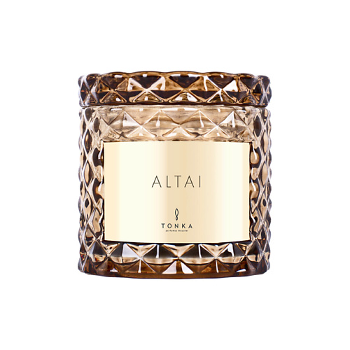 TONKA PERFUMES MOSCOW  Ароматическая свеча «ALTAI» 50 tonka perfumes moscow эмульсия для рук tonka 30