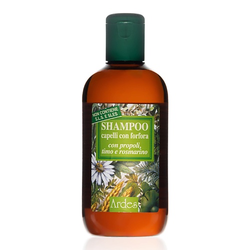 ARDES Шампунь для жирных волос против перхоти Shampoo antiforfora 250.0 шампунь против перхоти kaaral shampoo antiforfora k05 250 мл